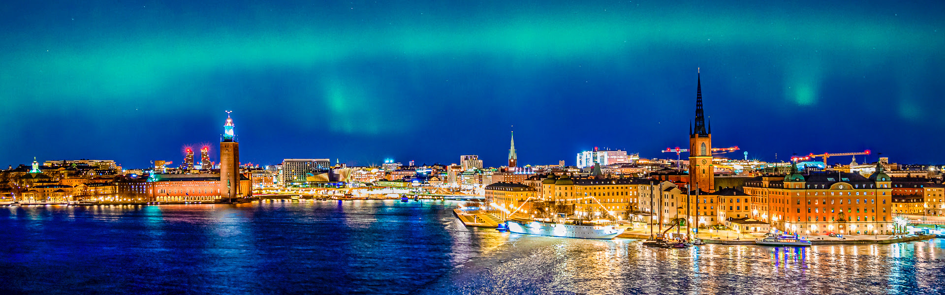 Nordlichter ber Stockholm |  Jan Lipka, Image Bank Sweden / Chamleon