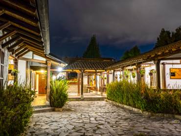 Außenbereich | © Hotel Hacienda Abraspungo / Chamäleon Außenbereich | © Hotel Hacienda Abraspungo / Chamäleon