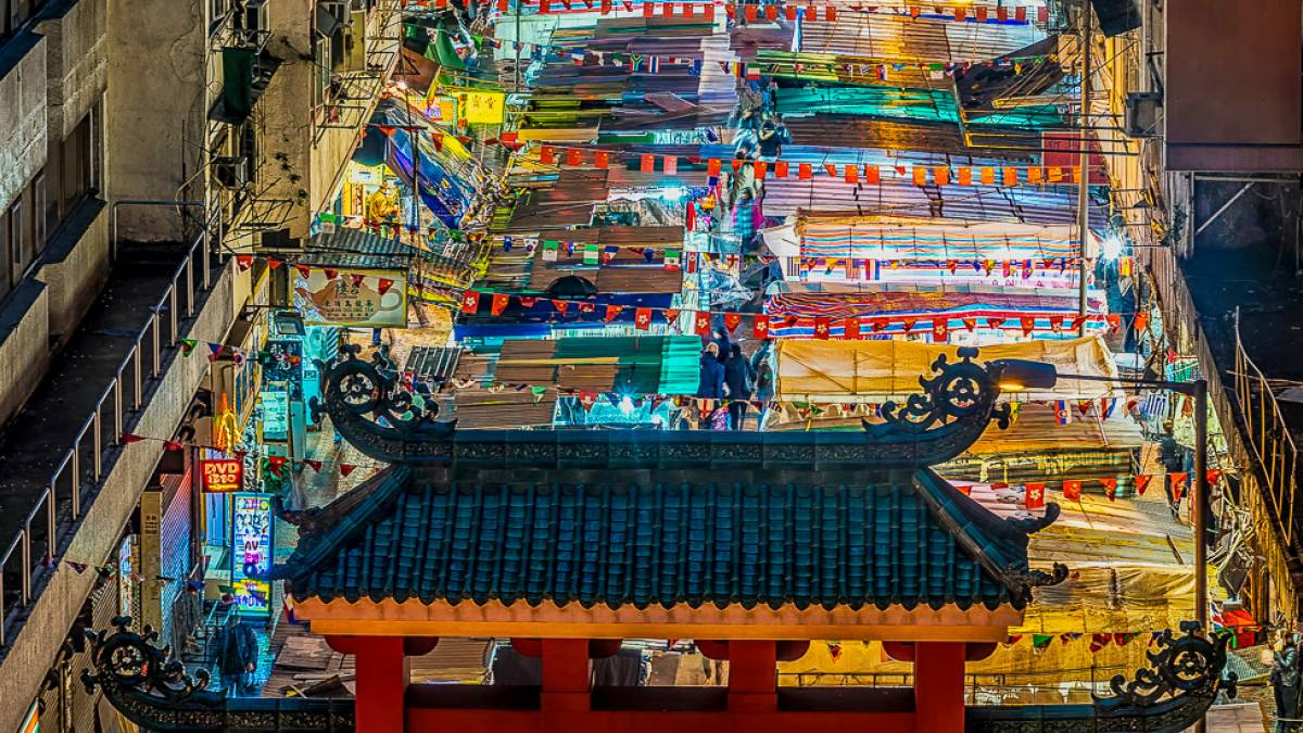 Temple Street in Hongkong | © Steven Wei, Unsplash / Chamäleon Temple Street in Hongkong | © Steven Wei, Unsplash / Chamäleon