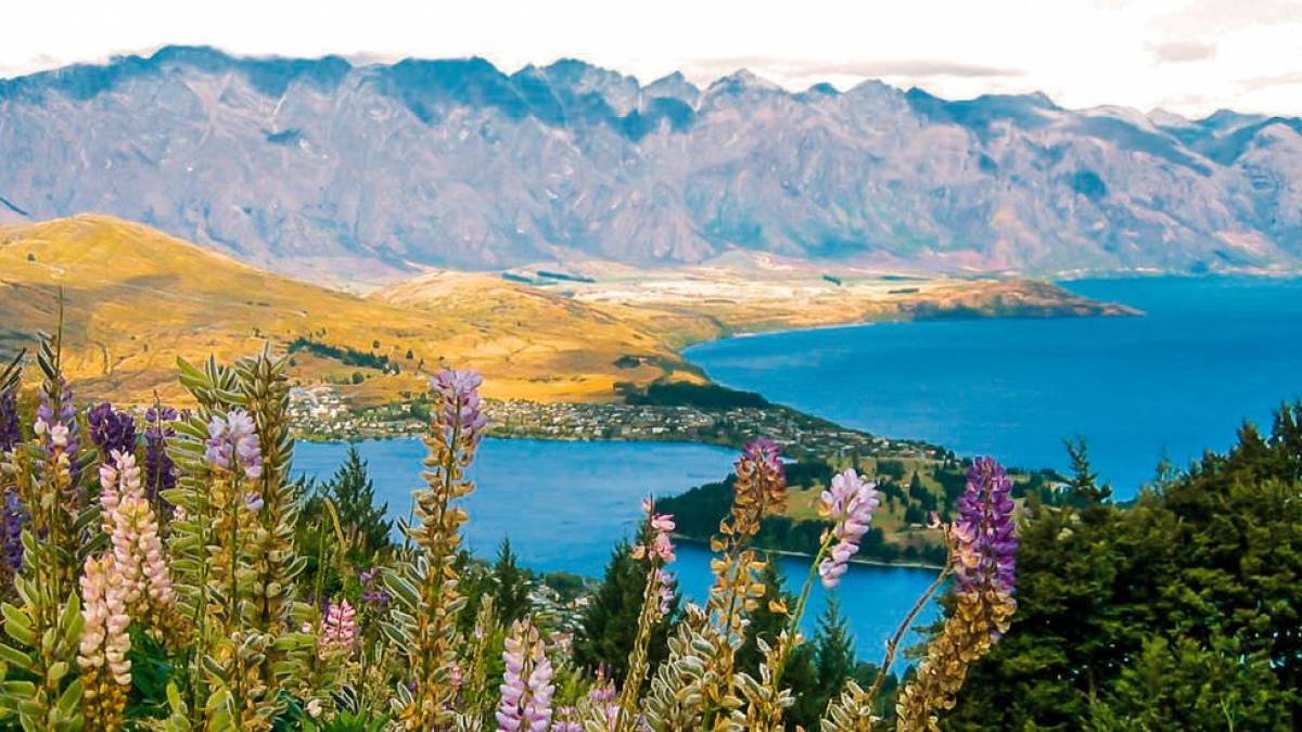 Blick ber den Wakatipu-See und Queenstown |  Martina Schmitz / Chamleon