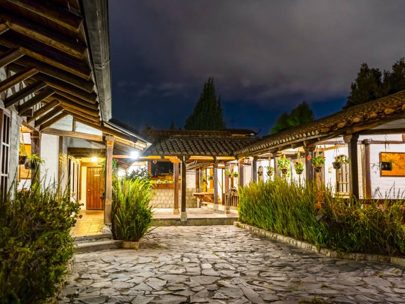 Außenbereich | © Hotel Hacienda Abraspungo / Chamäleon Außenbereich | © Hotel Hacienda Abraspungo / Chamäleon