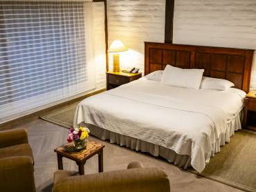 Zimmer | © Hotel Hacienda Abraspungo / Chamäleon Zimmer | © Hotel Hacienda Abraspungo / Chamäleon