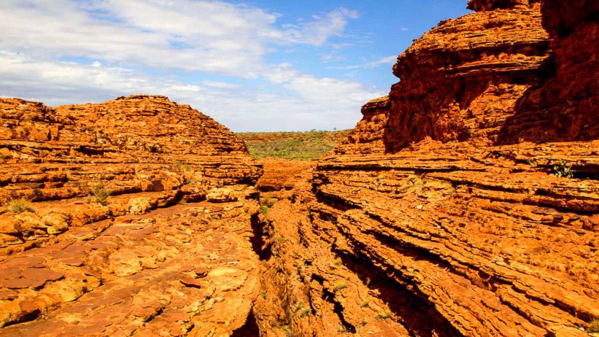 Felsformation des Kings Canyon | © g01xm, iStockphoto.com / Chamäleon Felsformation des Kings Canyon | © g01xm, iStockphoto.com / Chamäleon